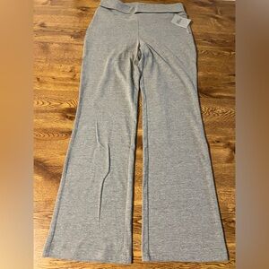 Womens Danskin Now foldover yoga pants in gray NWT